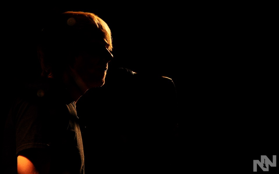 fertig verlegte Armierungseisen mit Arbeiter